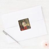 Franz Joseph I, keizer van Oostenrijk Vierkante Sticker (Envelop)