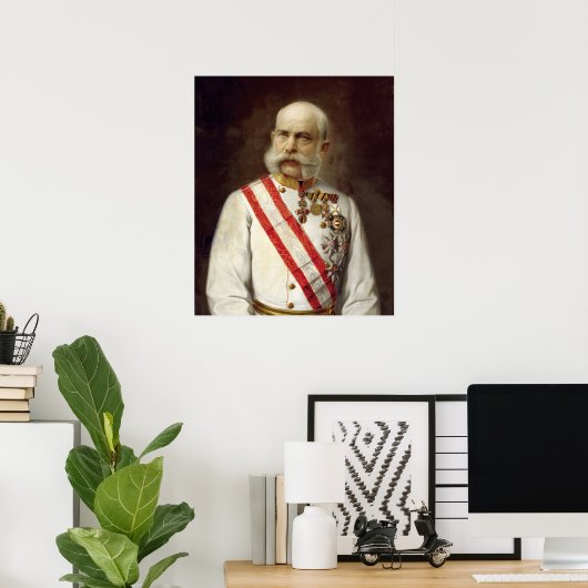 Franz Joseph I Poster (Thuiskantoor)