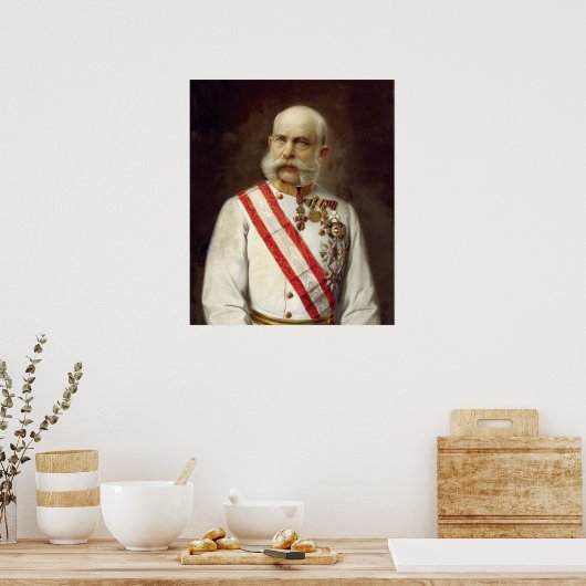 Franz Joseph I Poster (Keuken)