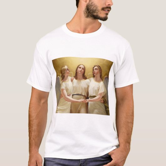 Franz Kadik - Drie Engelen - 1822 - Schilderij T-shirt (Voorkant)