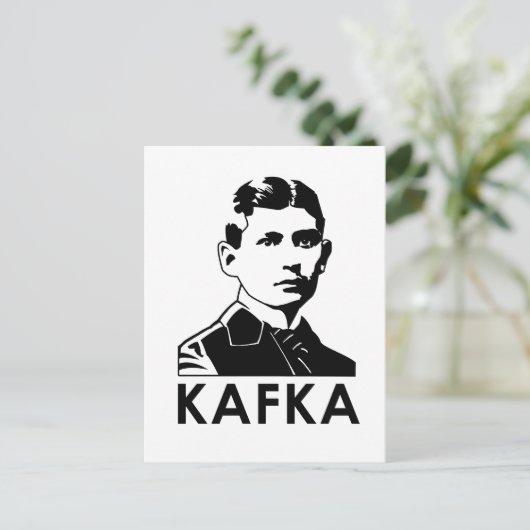 Franz Kafka Briefkaart (Staand voorkant)