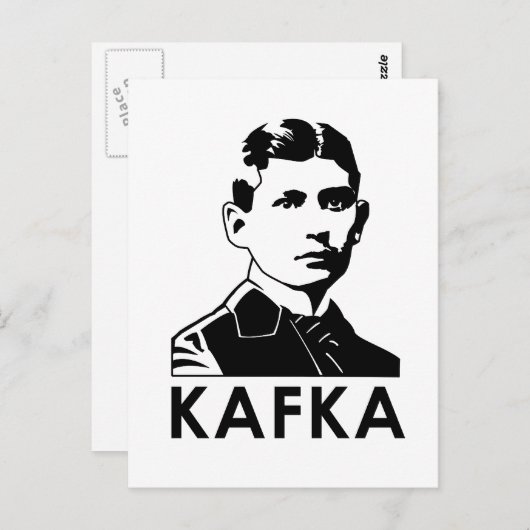 Franz Kafka Briefkaart (Voorkant / Achterkant)