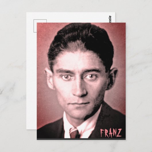Franz Kafka Briefkaart (Voorkant / Achterkant)