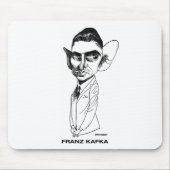 Franz Kafka Mousepad Muismat (Voorkant)
