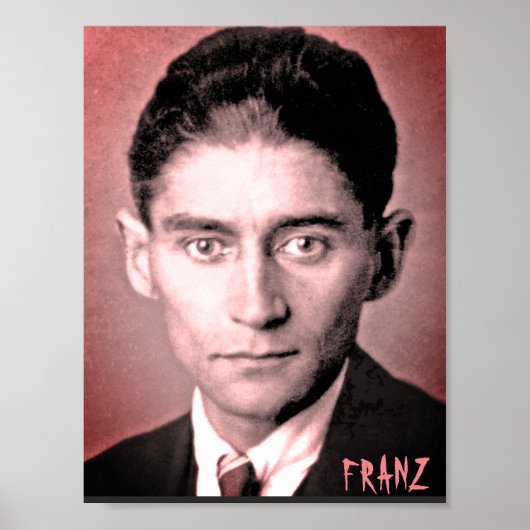Franz Kafka Poster (Voorkant)