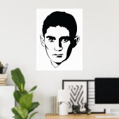Franz Kafka Poster (Thuiskantoor)