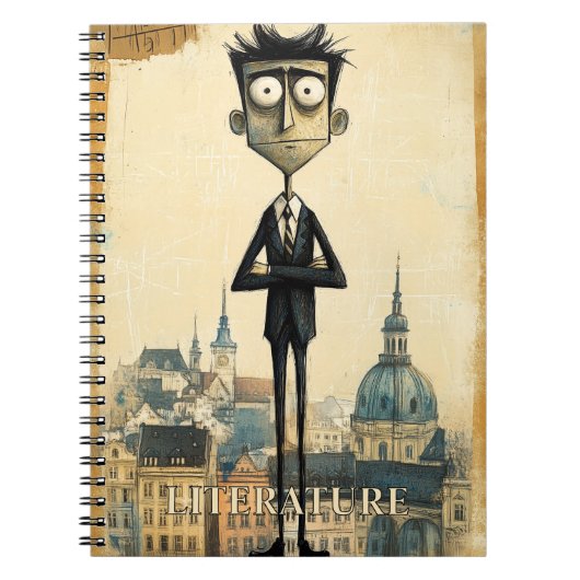 Franz Kafka Praag Tsjechië Notitieboek (Voorkant)