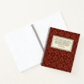 Franz Kafka Quote van de schrijver Notitieboek (Binnen)