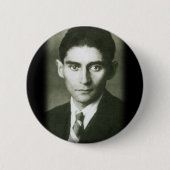 franz kafka ronde button 5,7 cm (Voorkant)