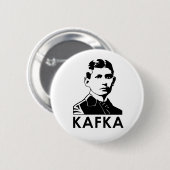 Franz Kafka Ronde Button 5,7 Cm (Voorkant /achterkant)