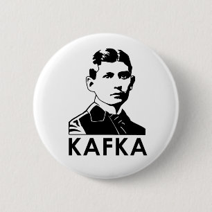 Franz Kafka Ronde Button 5,7 Cm