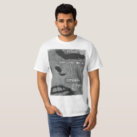 Franz Kafka T-shirt (Voorkant volledig)