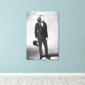 Franz Liszt (1811-86) 1856 (litho) (foto) Canvas Afdruk (Insitu (Houten vloer))