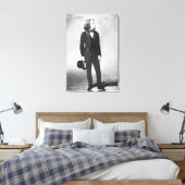 Franz Liszt (1811-86) 1856 (litho) (foto) Canvas Afdruk (Insitu (Slaapkamer))