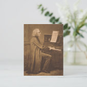 Franz Liszt at the Piano Briefkaart (Staand voorkant)