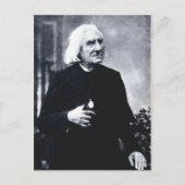 Franz Liszt Briefkaart (Voorkant)