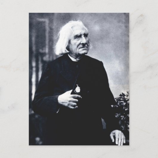 Franz Liszt Briefkaart (Voorkant)