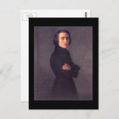 Franz Liszt Briefkaart (Voorkant / Achterkant)