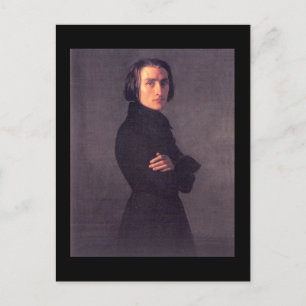 Franz Liszt Briefkaart