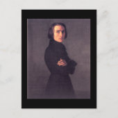 Franz Liszt Briefkaart (Voorkant)