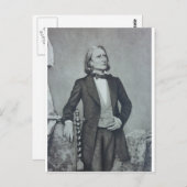 franz liszt briefkaart (Voorkant / Achterkant)