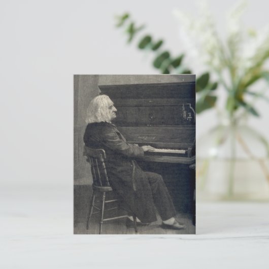 Franz Liszt Briefkaart (Staand voorkant)
