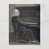 Franz Liszt Briefkaart (Voorkant)