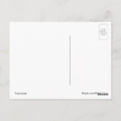 Franz Liszt Briefkaart (Achterkant)