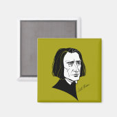 Franz Liszt Magneet (Voorkant / Achterkant)
