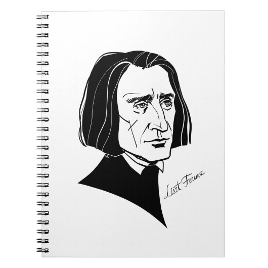 Franz Liszt Notitieboek (Voorkant)