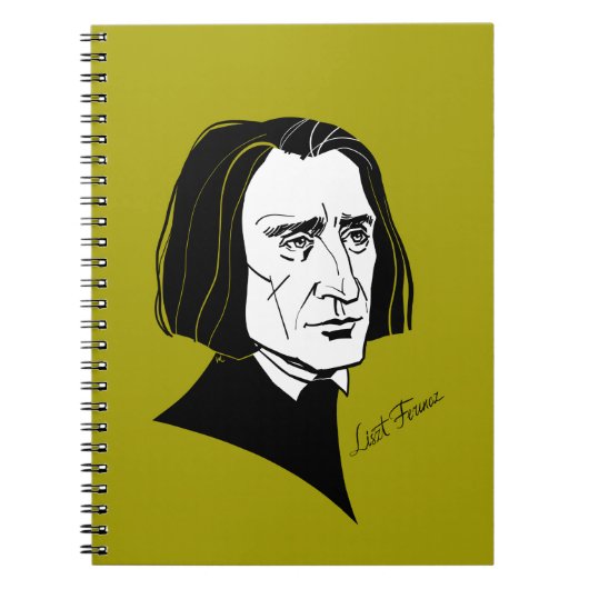 Franz Liszt Notitieboek (Voorkant)