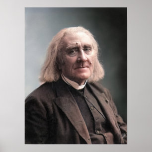 Franz Liszt Poster