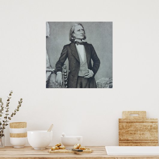 franz liszt poster (Keuken)
