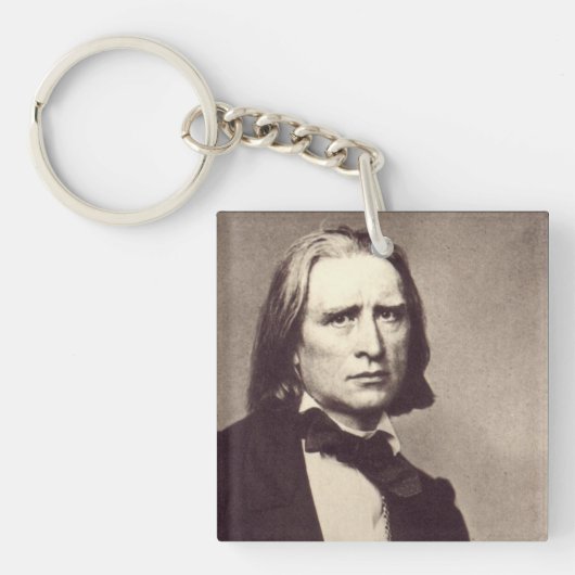 Franz Liszt Sleutelhanger (voorkant)
