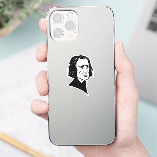 Franz Liszt Sticker (Telefoon)