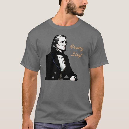 Franz Liszt T-shirt (Voorkant)