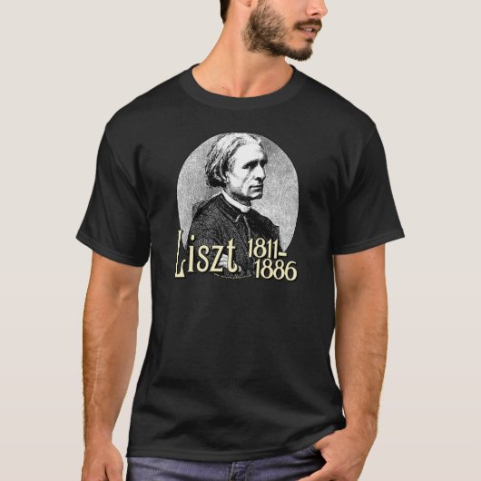 Franz Liszt T-shirt (Voorkant)