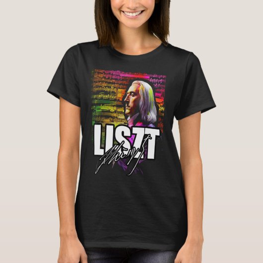 Franz Liszt T-shirt (Voorkant)