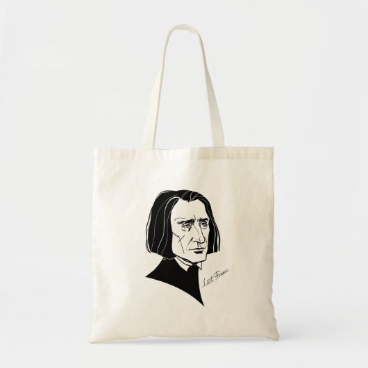 Franz Liszt Tote Bag (Voorkant)