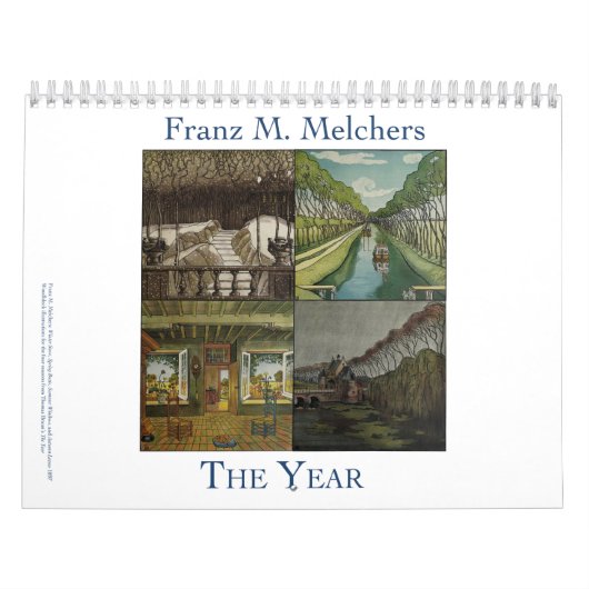 Franz M. Melchers' Het Jaar Kalender (Hoes)