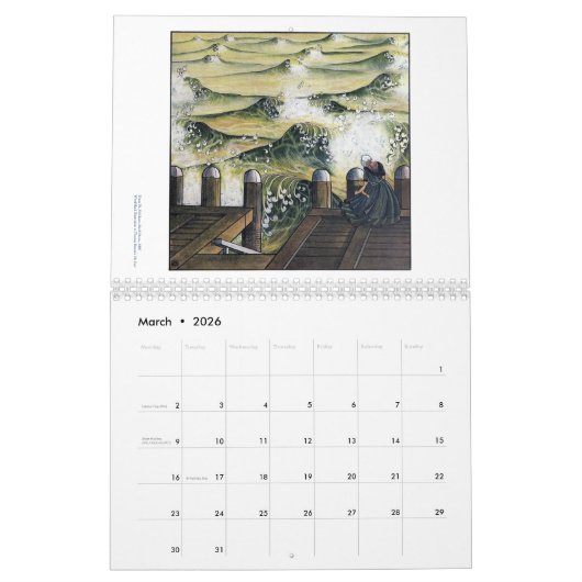 Franz M. Melchers' Het Jaar Kalender (Mar 2026)