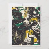Franz Marc Abstract Genesis II Expressionisme Kuns Feestdagenkaart (Voorkant)