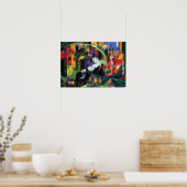 Franz Marc - Abstract met vee Poster (Keuken)