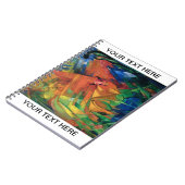 Franz Marc Animals in een landschap gepersonalisee Notitieboek (Linkerzijde)