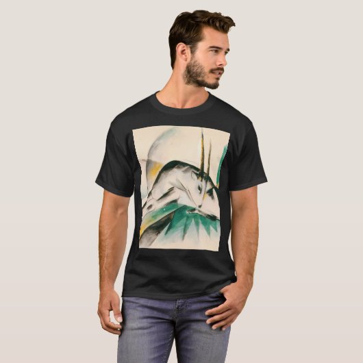 Franz Marc Antilope T-shirt (Voorkant volledig)