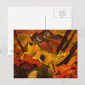 Franz Marc Art Briefkaart (Voorkant / Achterkant)