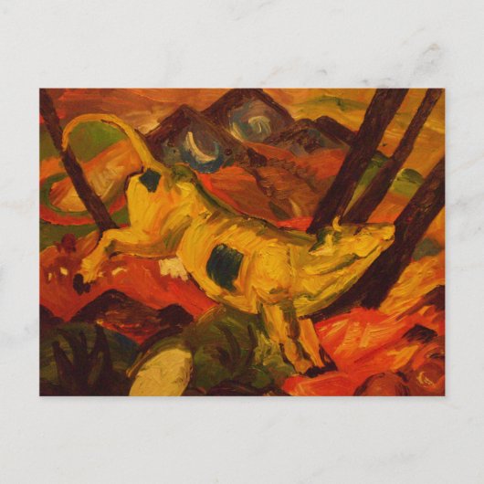 Franz Marc Art Briefkaart (Voorkant)