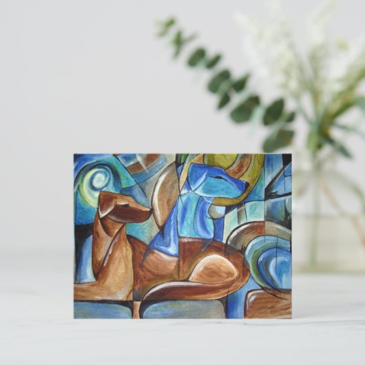 Franz Marc Art Briefkaart (Staand voorkant)