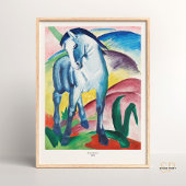 Franz Marc Art Print Blauw Paard I Schilderij