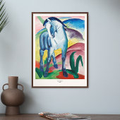 Franz Marc Art Print Blauw Paard I Schilderij